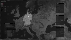 Advanced Firewall Software Following Hackers Data Code. Following Cyber Attack Data To Hacker Server Location. Surveillance Ai Following Online Data Hacker Source Position. Ui. Technology - Powered by Shutterstock - Get 15% off with code: PIKWIZARD15