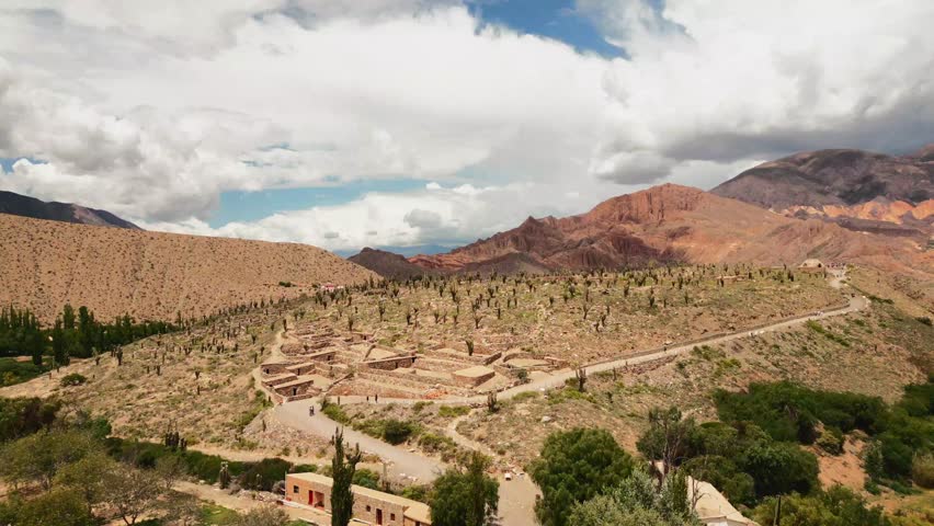 Archaeological site of Pucara de Tilcara Humahuaca, Jujuy, Argentina