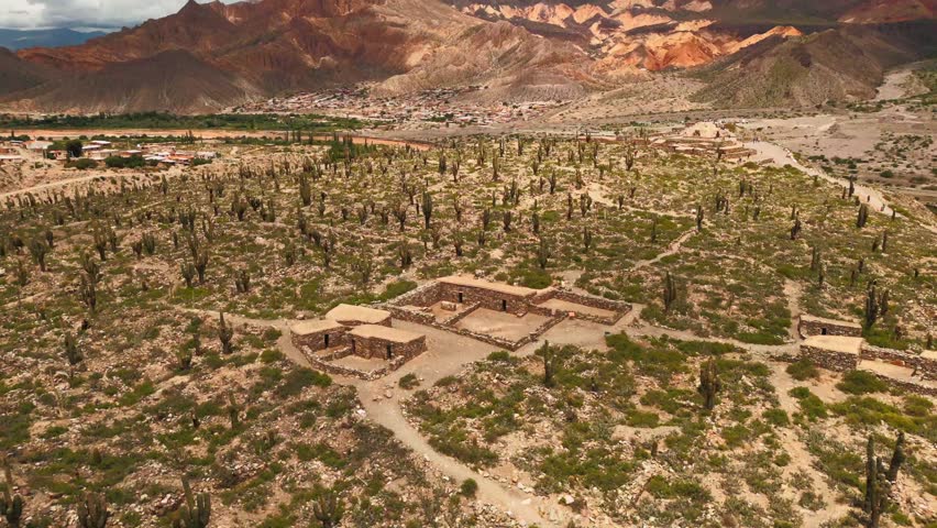 Archaeological site of Pucara de Tilcara Humahuaca, Jujuy, Argentina