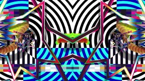 K-Pop Colorful Geometric Background 1
