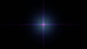 Seamless VJ Loop Abstract Pulsing Ring motion graphic element for background or logo placement. blue and purple Stylish Club Visuals Looped portal effect or beating heart pulse. 3D render, 4K loop - Powered by Shutterstock - Get 15% off with code: PIKWIZARD15
