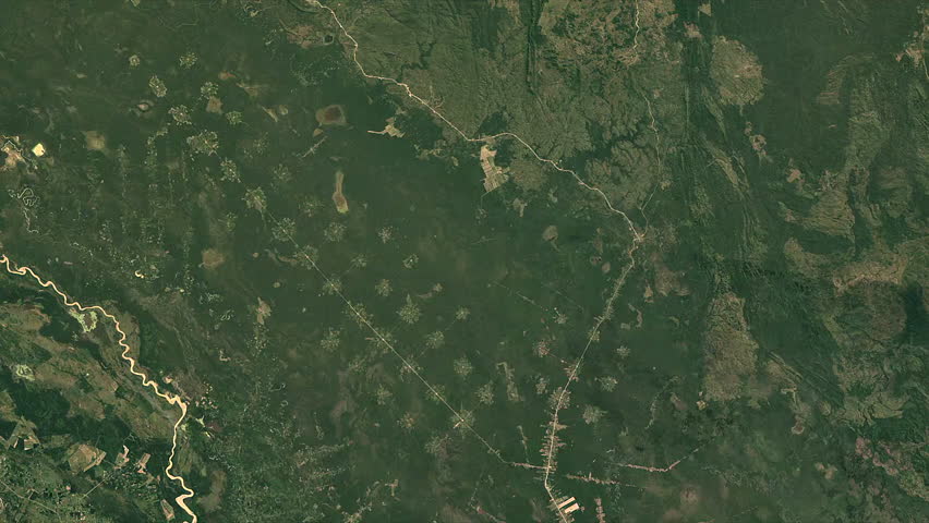 Deforestation in Bolivia: A Time-Lapse from Space (1985-2020). Data: www.nasa.gov Royalty-Free Stock Footage #1105674431