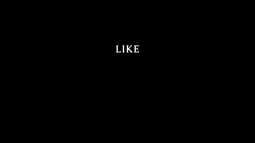 Thanks for watching text animation outro short video animate