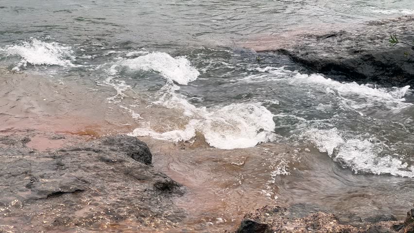 Monsoon Landscape at Tamhini village near Pune India. Monsoon is the rainy season in India from June to September.