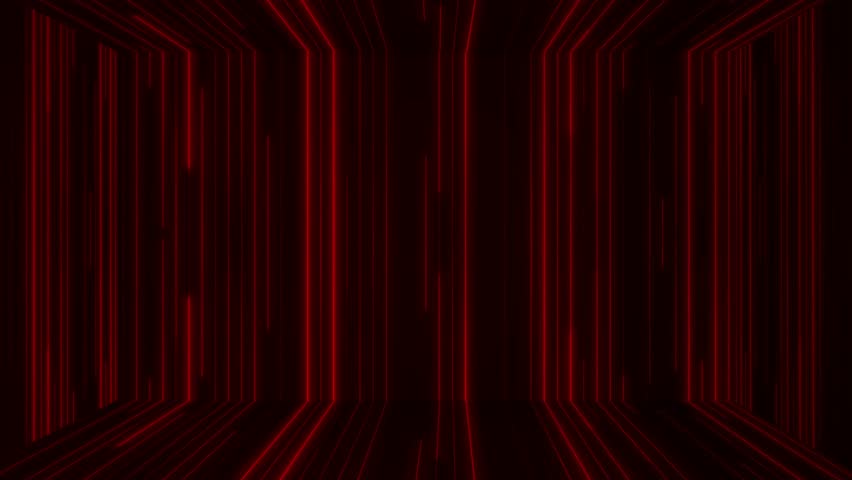 3d room red wall floor NEON Lights sticks lines  motion loops linear motion draws and beautiful lights background linear lamp fluorescent glowing animation backdrop 4k Royalty-Free Stock Footage #1105706039
