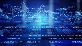 Global Market Recession, Crisis, Inflation, Deflation, Financial Diagram with Graph Stock Numbers, Investment Background, Digital Data Financial Investment, Business Stock Market visualization. - Powered by Shutterstock - Get 15% off with code: PIKWIZARD15