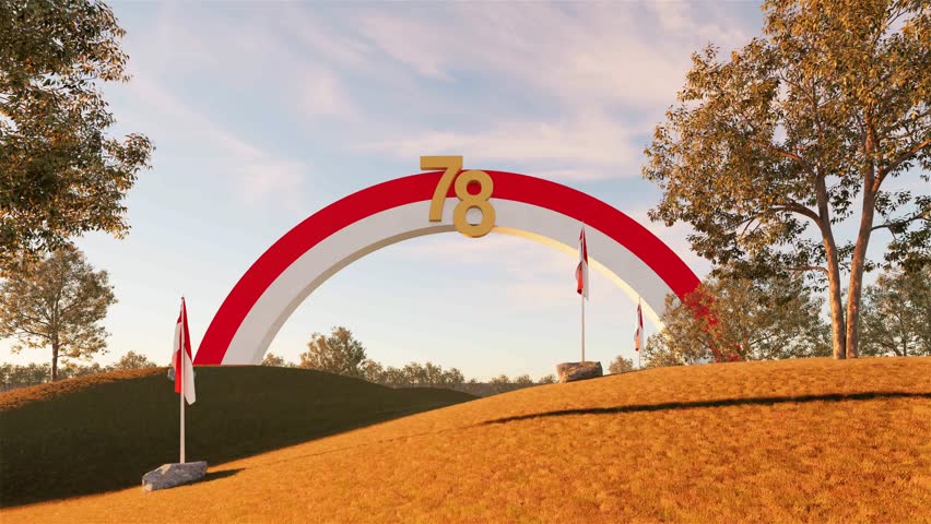 time-lapse National Day Indonesia
