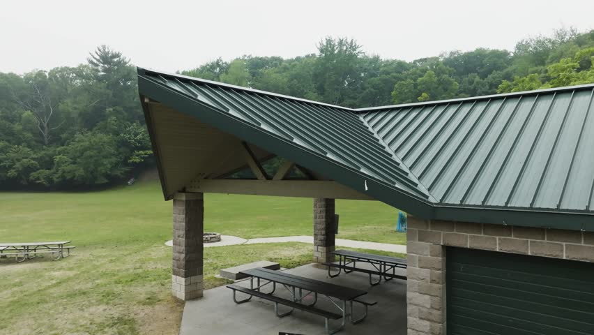 Slight leftward movement showing the Community Center.