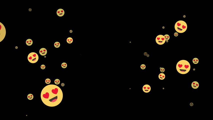 Love heart smile emoji emoticon