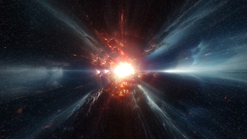 A supernova that created a new system. High quality 4k footage Royalty-Free Stock Footage #1105745195
