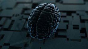 NFT Digital Artificial intelligence Brain in Technology Board 3D Animation - Powered by Shutterstock - Get 15% off with code: PIKWIZARD15