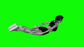 around the world superman hold fitness exercise workout animation male muscle highlight demonstration at 4K resolution 60 fps crisp quality for websites, apps, blogs, social media etc.