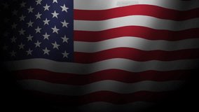 Happy Labor Day Text Background. Animated Intro for Labor Day in the United States of America. HD Video Animation. USA patriotism national holiday. Usa proud.