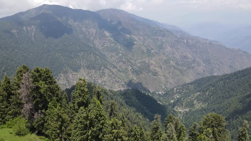 Drone Footage of Mushkpuri Peak, Abbotabad. Royalty-Free Stock Footage #1105814853