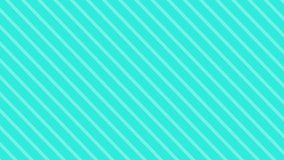 a set of cyan, black and white color combination visual backgrounds. seamless moving background. simple looping video with diagonal line pattern running sideways. colorful striped background