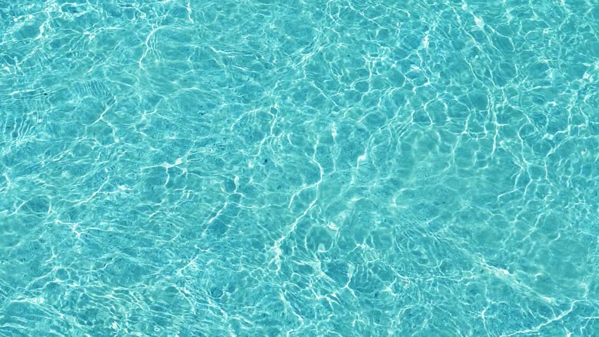 Water caustic texture. Blue water caustic surface in slow motion. Top view. POV. Video can use in vertical position. Video cover Royalty-Free Stock Footage #1105834595