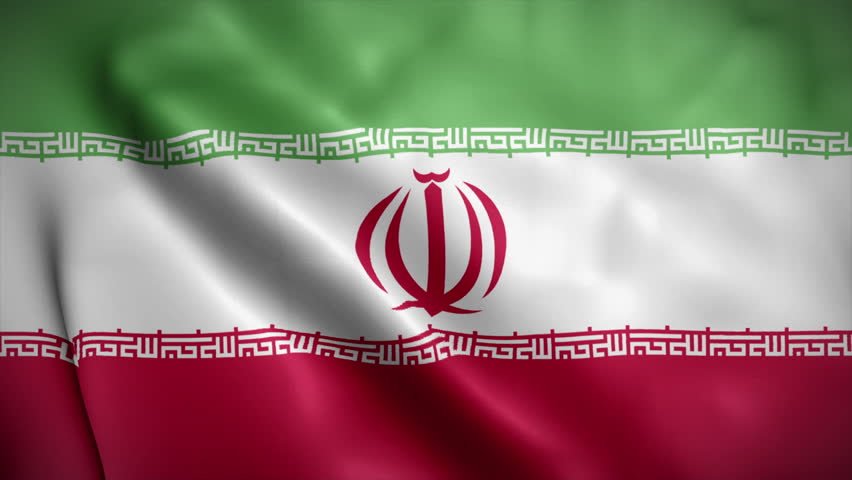 Iran flag background realistic waving in the wind 4K video, for Independence Day or Anthem (Perfect Loop) Royalty-Free Stock Footage #1105877889