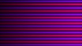 Creative neon bars rendering. colorful led lines lightning. 
