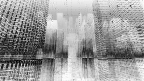 4k Big Data Digital City,Flying Through the Digital binary code urban with Numbers and Grids.3d Blueprint,flowing counters of numbers,Business digital Data,Stock Market,seamless loop.  - Powered by Shutterstock - Get 15% off with code: PIKWIZARD15