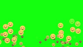 Shy emoji animated illustration happy face - Powered by Shutterstock - Get 15% off with code: PIKWIZARD15