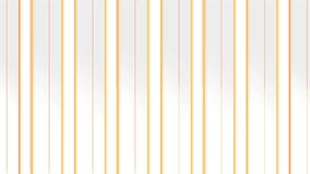 Seamless pattern of vertical golden stripes motion design on grey, white background. Endless loop animation
