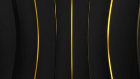 Balck gold luxury awards Background Stock Video Effects VJ Loop Abstract Animation HD 2K 4K , empty space lines animation moving lines backdrop for titles , corporate business presentations wallpaper