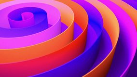Colorful Abstract 3D Background Animation