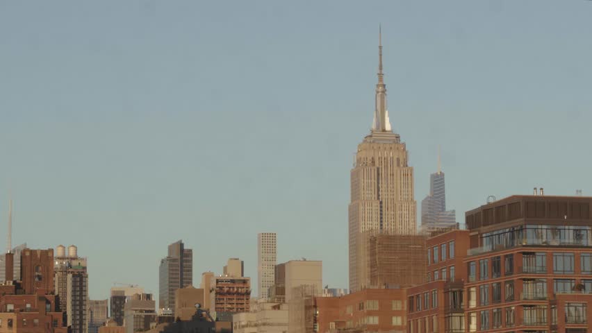 Empire State Building NYC in 4K Royalty-Free Stock Footage #1106009533
