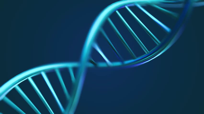 Rotating DNA genetic engineering scientific concept, DNA digital, sequence, code structure with glow. Science concept and technology background. medical concept, healthcare science Background. Royalty-Free Stock Footage #1106050227