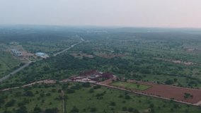Aerial view 4k video by drone Jodhpur, Rajasthan 