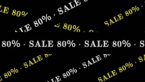 set of simple animations of sales labels or sales tags. box speech bubble animation. stickers about sales and discounts. template for video editing materials. big sale or flash sale sticker animation - Powered by Shutterstock - Get 15% off with code: PIKWIZARD15