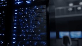 Data processing and storage center. Server room. Supercomputer. Technology. - Powered by Shutterstock - Get 15% off with code: PIKWIZARD15