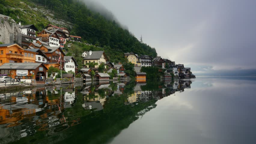 Hallstatt old town, Austria. UNESCO World heritage