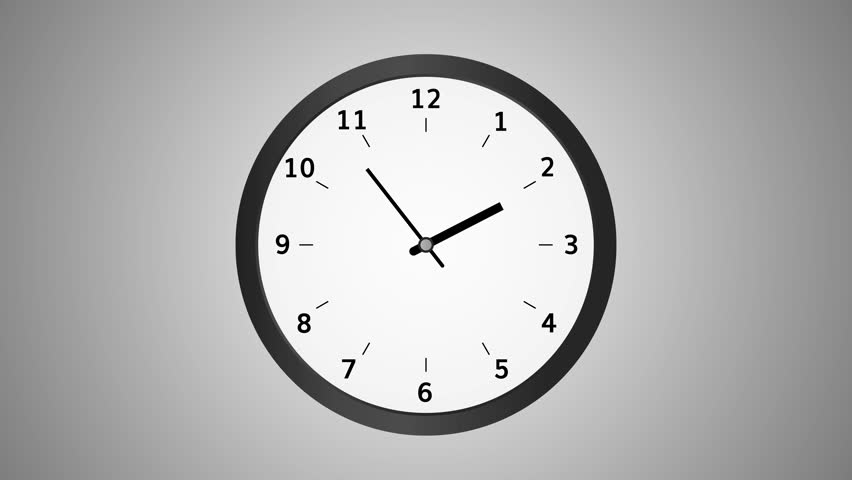 analog clock with dial wall clock animation 12 timing rotated animated ...