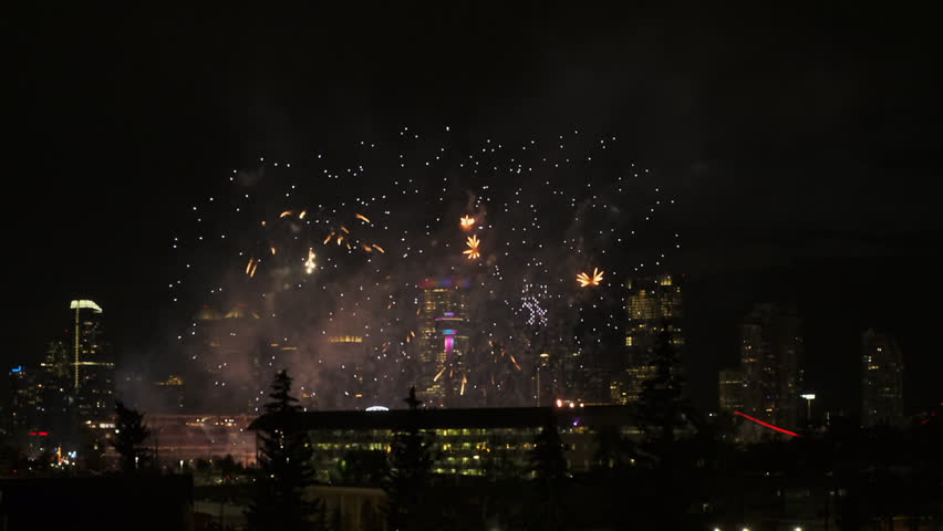 Fireworks presentation concludes every night at Calgary Stampede