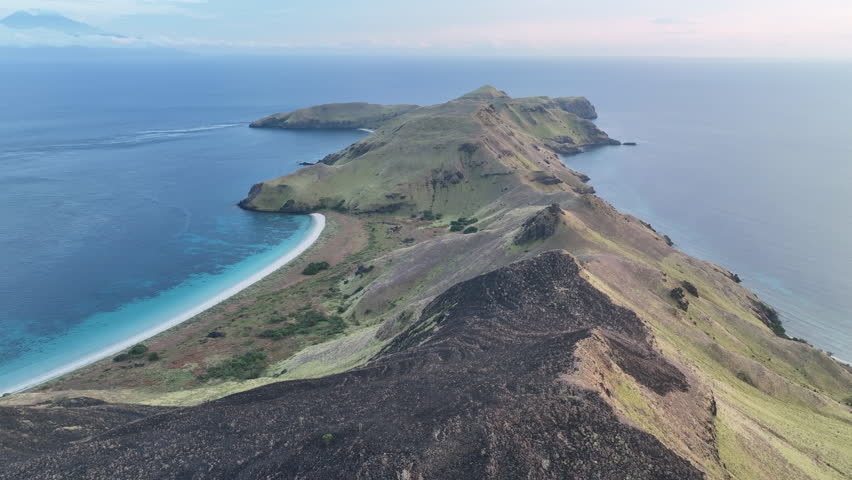 The volcanic island of Gili Banta, not far from Komodo National Park, is surrounded by healthy coral reefs. This beautiful area of Indonesia is known for its astounding marine biodiversity.