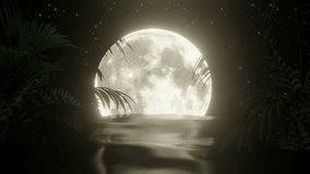 Fantasy Moon Night Dream Background Loop - Powered by Shutterstock - Get 15% off with code: PIKWIZARD15