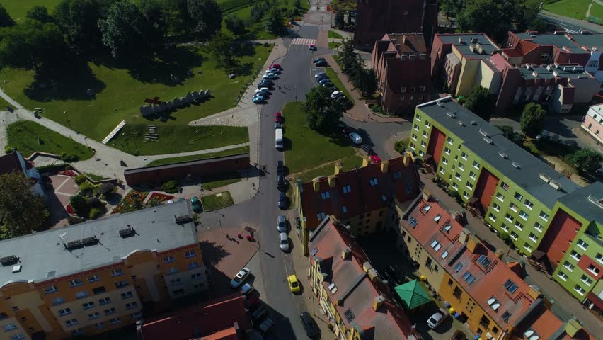 Cuprum Arena Mall Lubin Centrum Handlowe Aerial View Poland