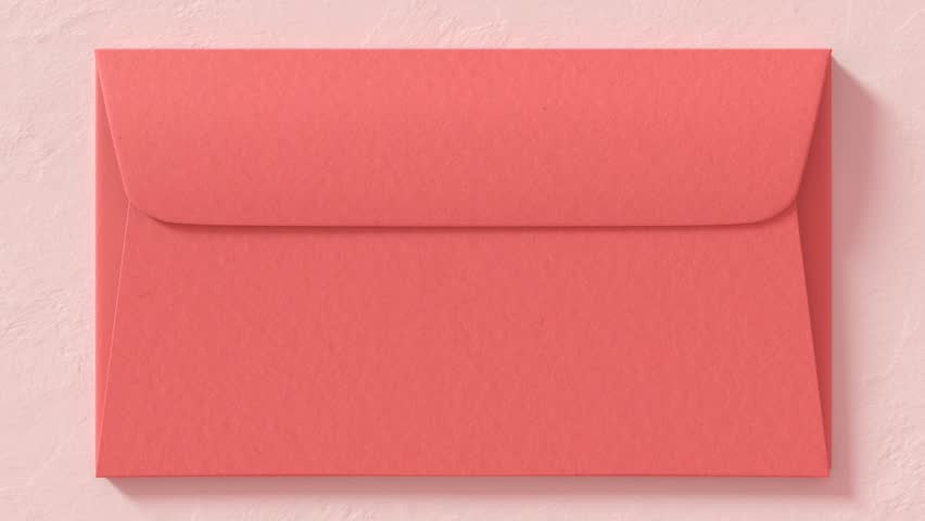 Envelope opening animation.Mail, paper reveal ,invitation ,letter or card animated on green screen chroma key background. Royalty-Free Stock Footage #1106294115