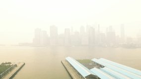 New York City has the worst air quality in the world as smoke from Canadian wildfire rolls in!  