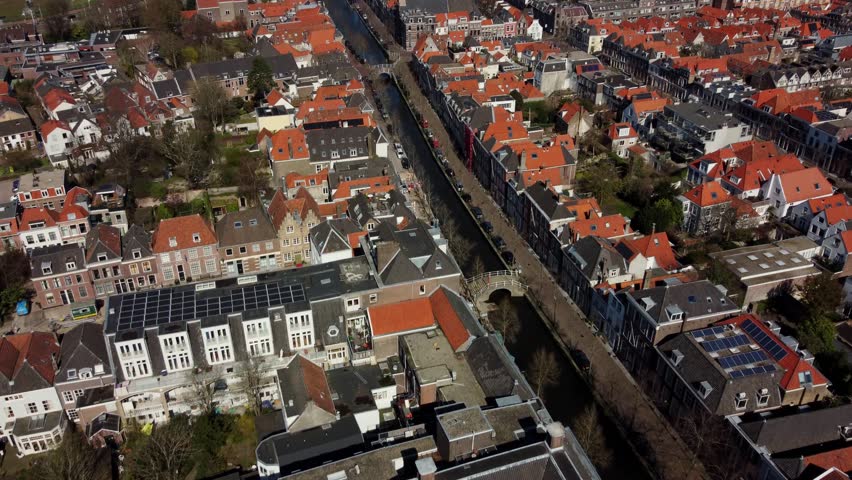 old town, historic center, city canal, mill, town hall
