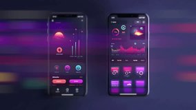 Development analysis design UI, UX, GUI mobile screens modern infographic video animation background - Powered by Shutterstock - Get 15% off with code: PIKWIZARD15