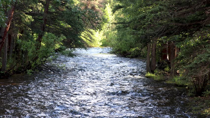 River in Rocky Mountain National Park, Estes Park Colorado Landscapes, River in Colorado