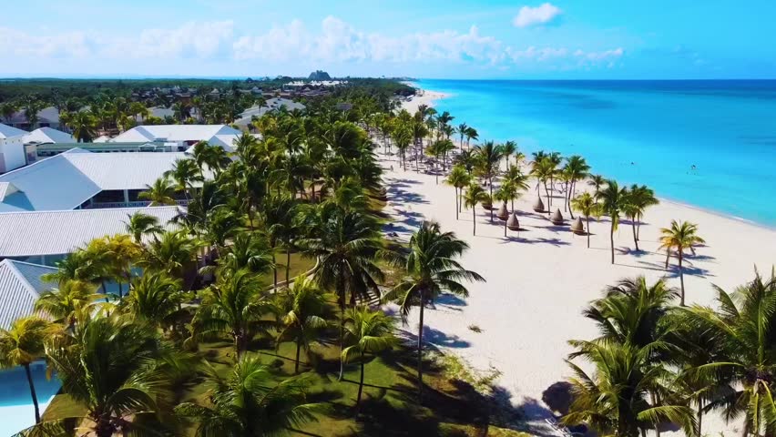 Video of the Caribbean Sea of ​​the island of Cuba, Varadero. Royalty-Free Stock Footage #1106344973