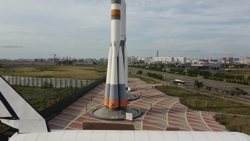 launch vehicle layout "proton", Astana, Kazakhstan