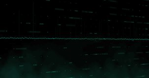 Animation of circle with data processing over globe and dark background. Global digital interface, computing and data processing concept digitally generated video. - Powered by Shutterstock - Get 15% off with code: PIKWIZARD15