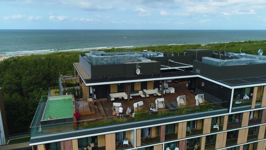 Apartment By The Sea Wladyslawowo Hotel Morze Aerial View Poland