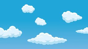 cloud 2d animation for background - Powered by Shutterstock - Get 15% off with code: PIKWIZARD15