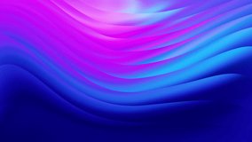 abstract waves flowing motion background with neon blue pink colour