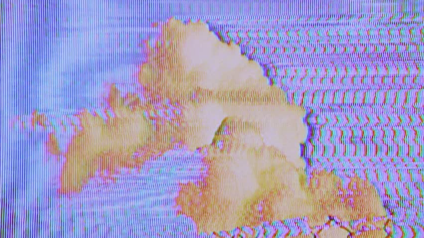 cloudscape glitch art, cloud timelapse artistic trippy visual, psychedelic, chromatic aberation, distortion, cloud, smoke, glitched, vaporwave, noise, CRT TV, effect, circuit bending, sky skylapse Royalty-Free Stock Footage #1106416929